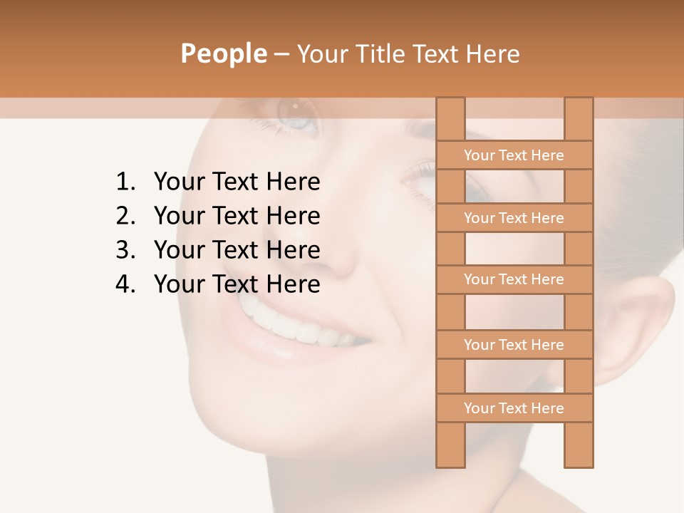 Smile Female Care PowerPoint Template