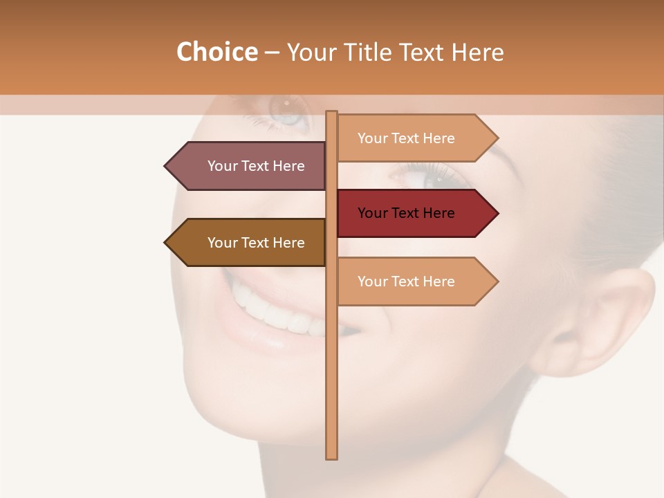 Smile Female Care PowerPoint Template