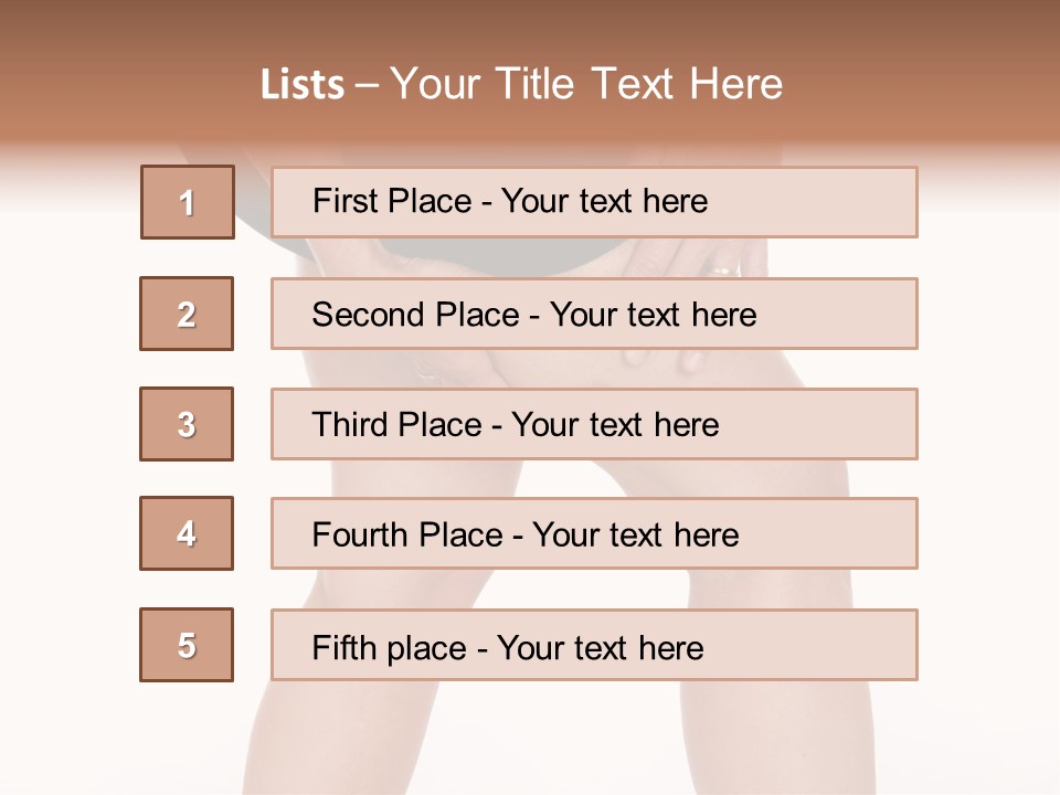 Slim Arm Injury PowerPoint Template
