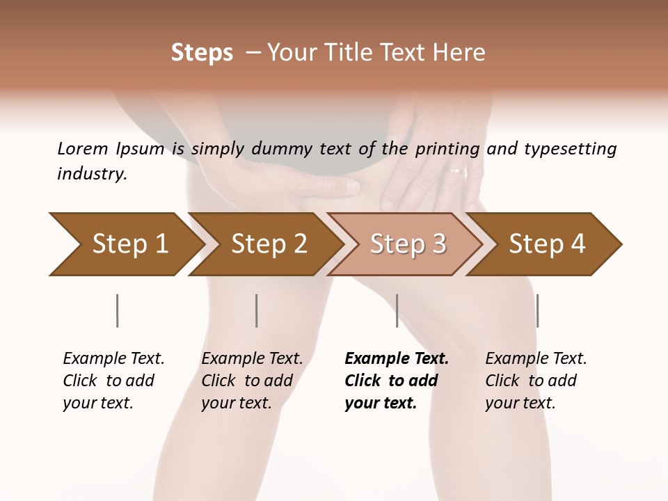 Slim Arm Injury PowerPoint Template