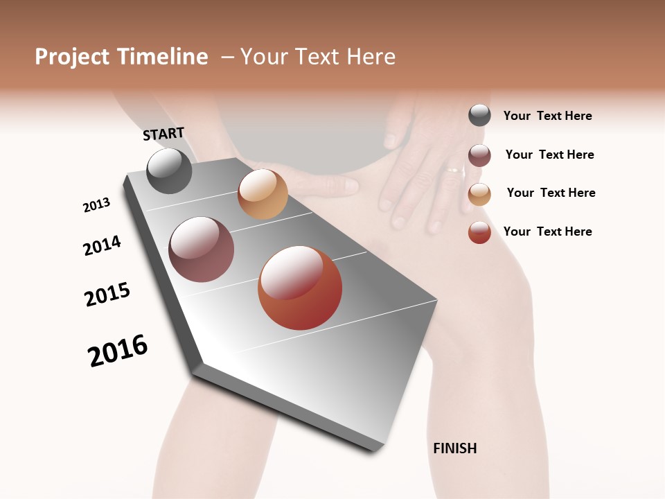 Slim Arm Injury PowerPoint Template