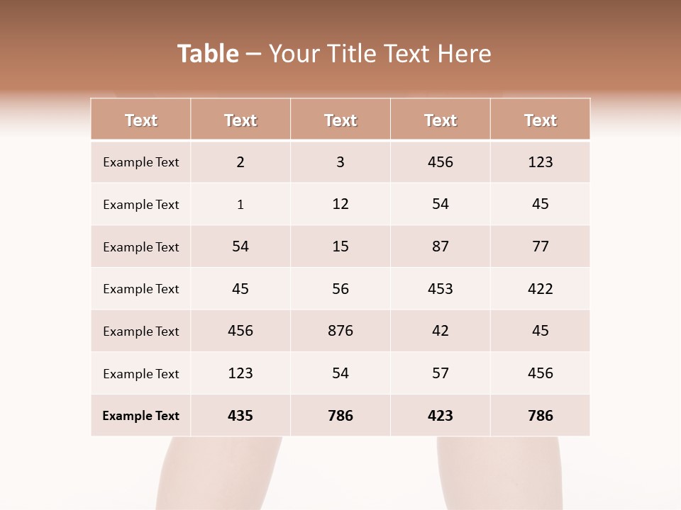 Slim Arm Injury PowerPoint Template