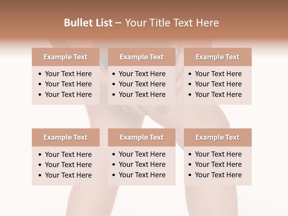 Slim Arm Injury PowerPoint Template