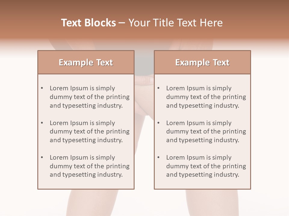 Slim Arm Injury PowerPoint Template