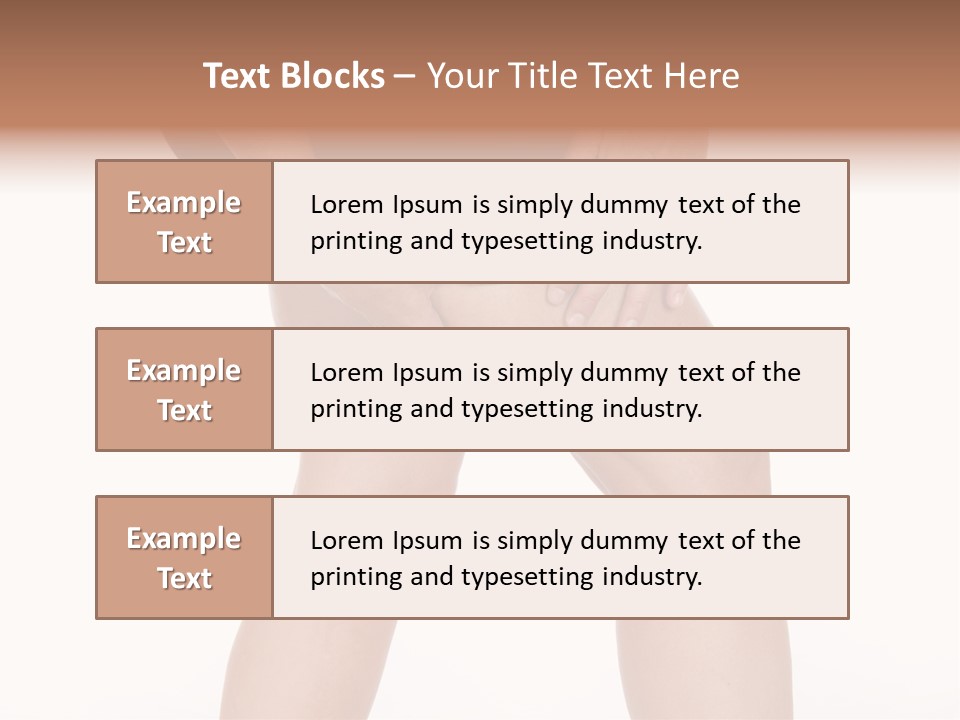 Slim Arm Injury PowerPoint Template