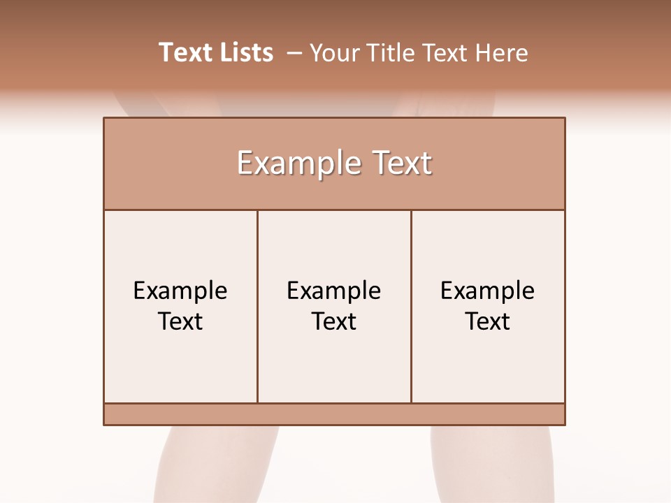 Slim Arm Injury PowerPoint Template