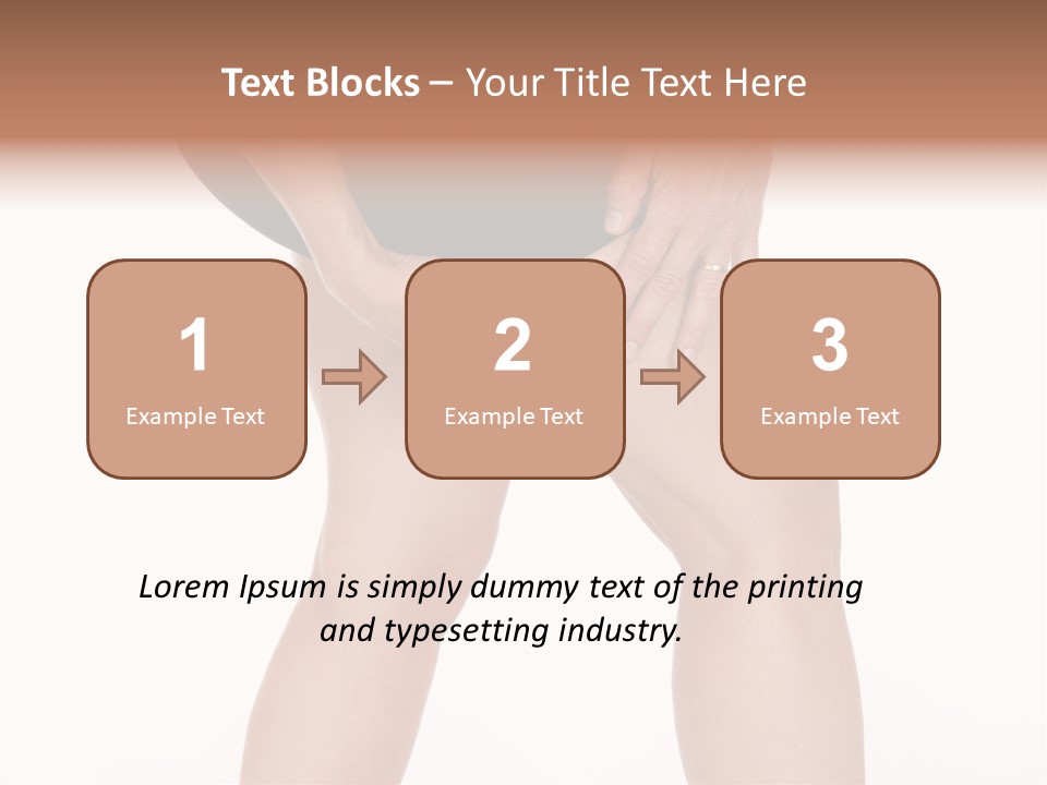 Slim Arm Injury PowerPoint Template