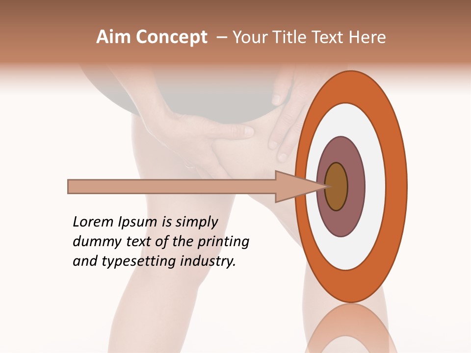 Slim Arm Injury PowerPoint Template