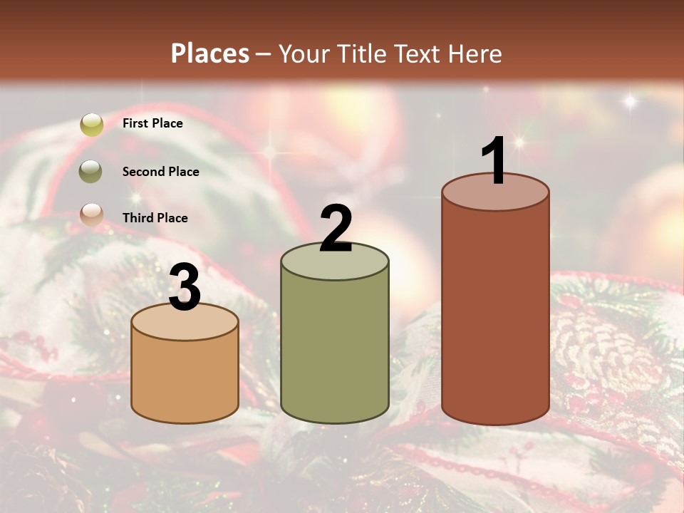 Christmas Gift Gift Box PowerPoint Template