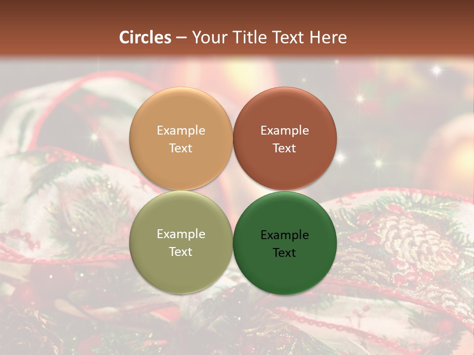 Christmas Gift Gift Box PowerPoint Template