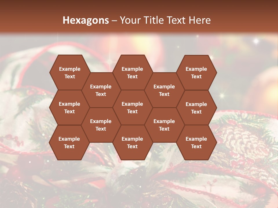 Christmas Gift Gift Box PowerPoint Template