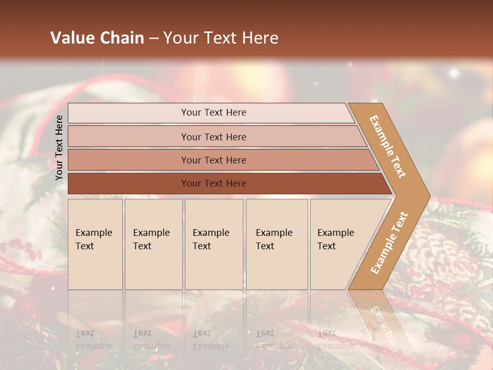 Christmas Gift Gift Box PowerPoint Template