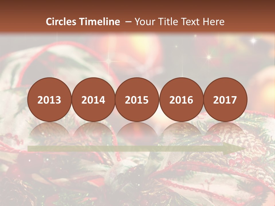 Christmas Gift Gift Box PowerPoint Template