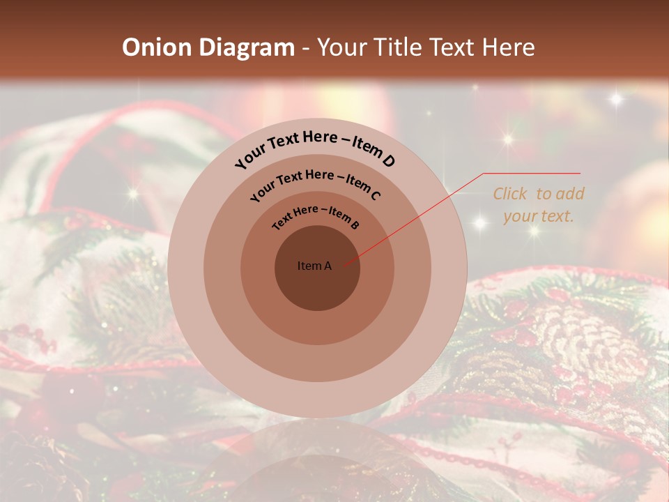 Christmas Gift Gift Box PowerPoint Template