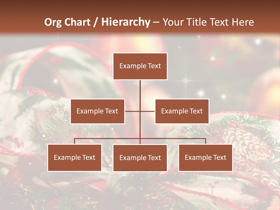 Christmas Gift Gift Box PowerPoint Template