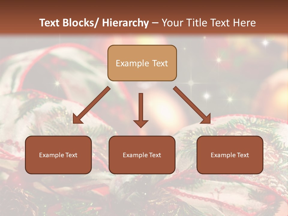 Christmas Gift Gift Box PowerPoint Template