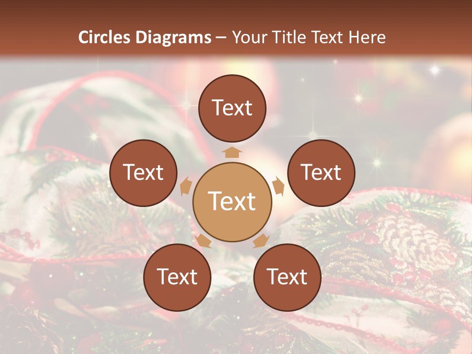 Christmas Gift Gift Box PowerPoint Template