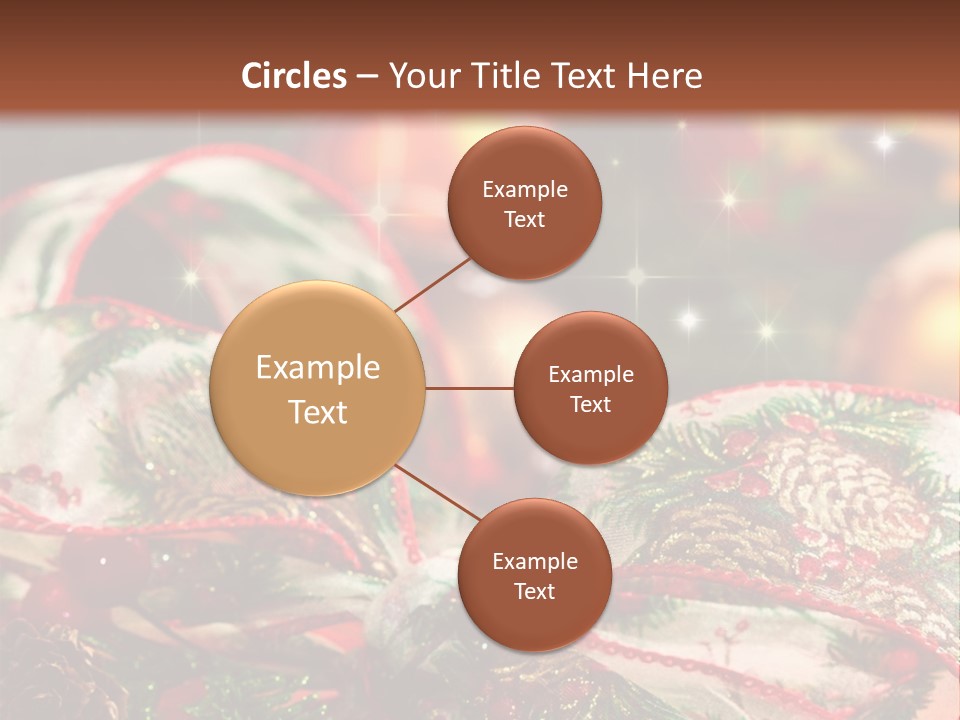 Christmas Gift Gift Box PowerPoint Template