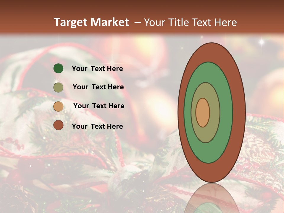 Christmas Gift Gift Box PowerPoint Template