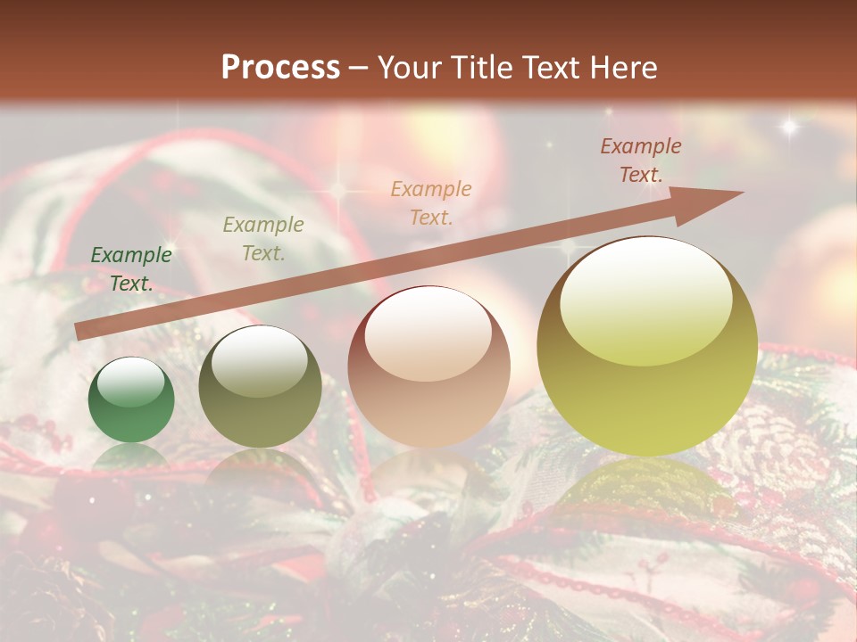 Christmas Gift Gift Box PowerPoint Template