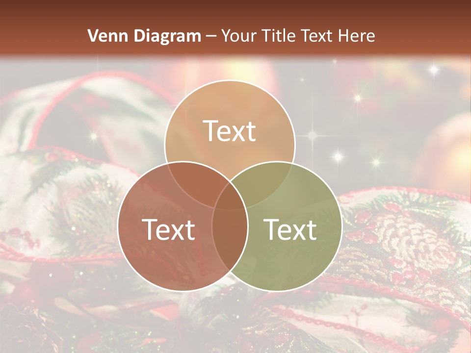 Christmas Gift Gift Box PowerPoint Template