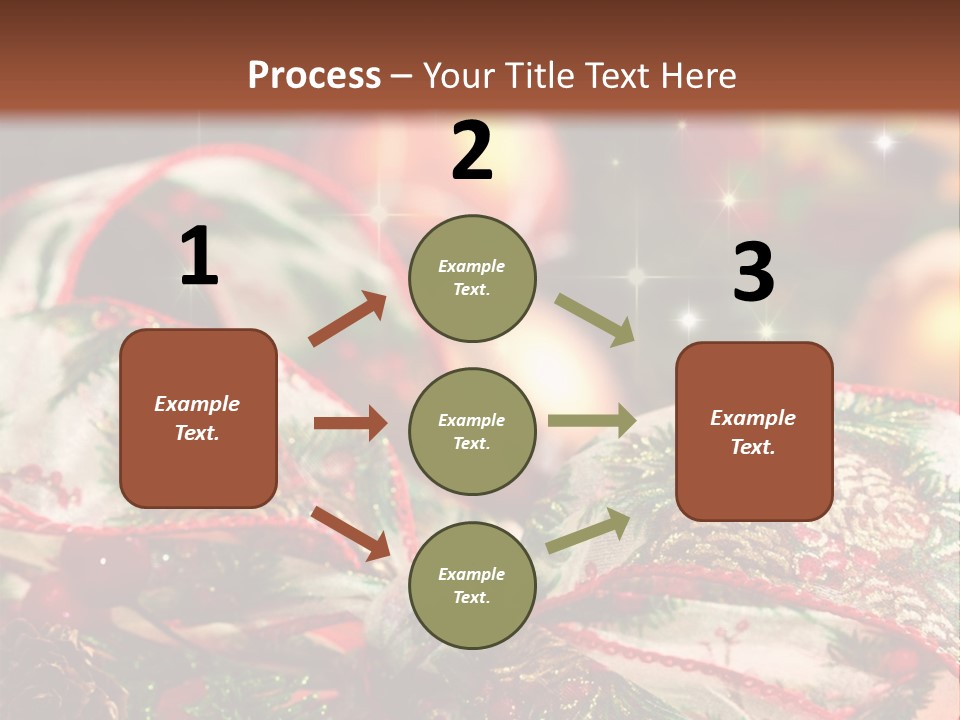 Christmas Gift Gift Box PowerPoint Template