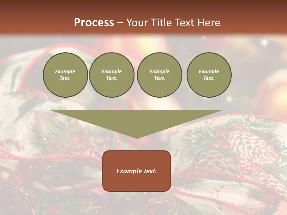 Christmas Gift Gift Box PowerPoint Template