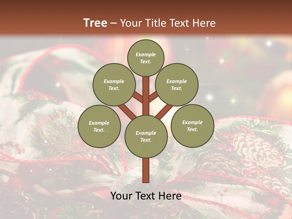 Christmas Gift Gift Box PowerPoint Template