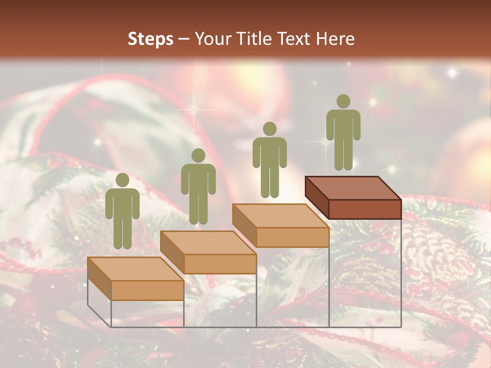 Christmas Gift Gift Box PowerPoint Template