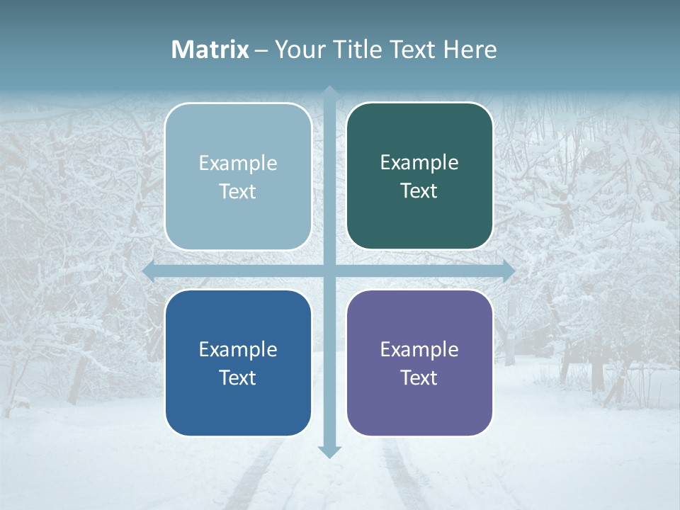 Branch Nature Overcast PowerPoint Template