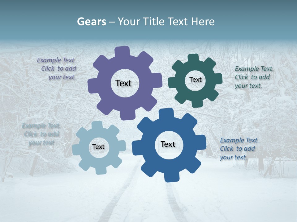 Branch Nature Overcast PowerPoint Template