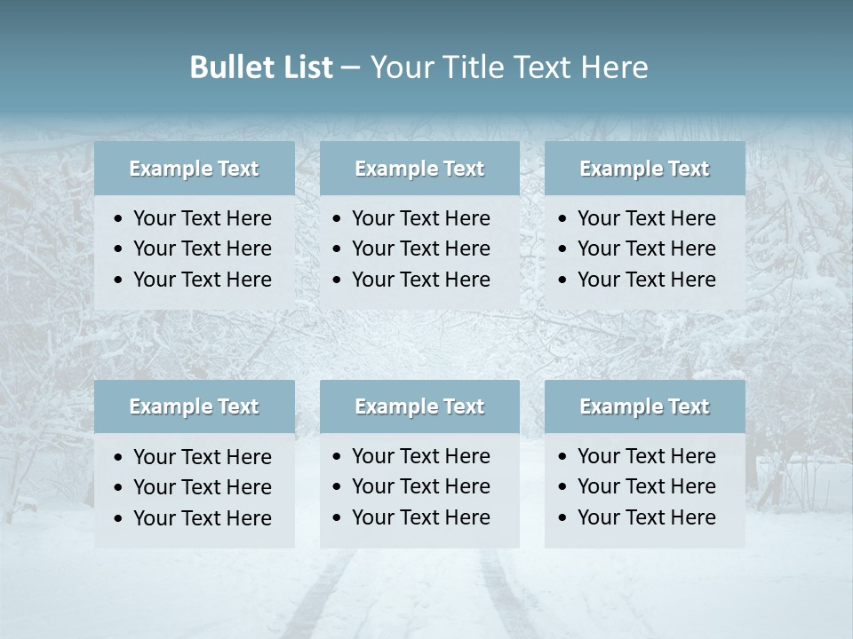 Branch Nature Overcast PowerPoint Template
