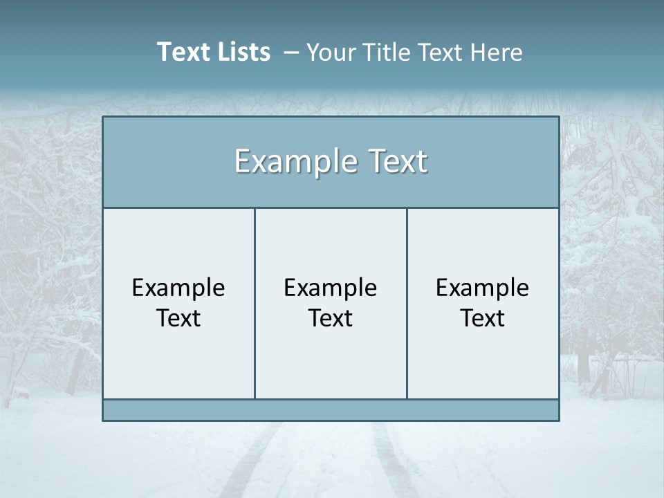 Branch Nature Overcast PowerPoint Template
