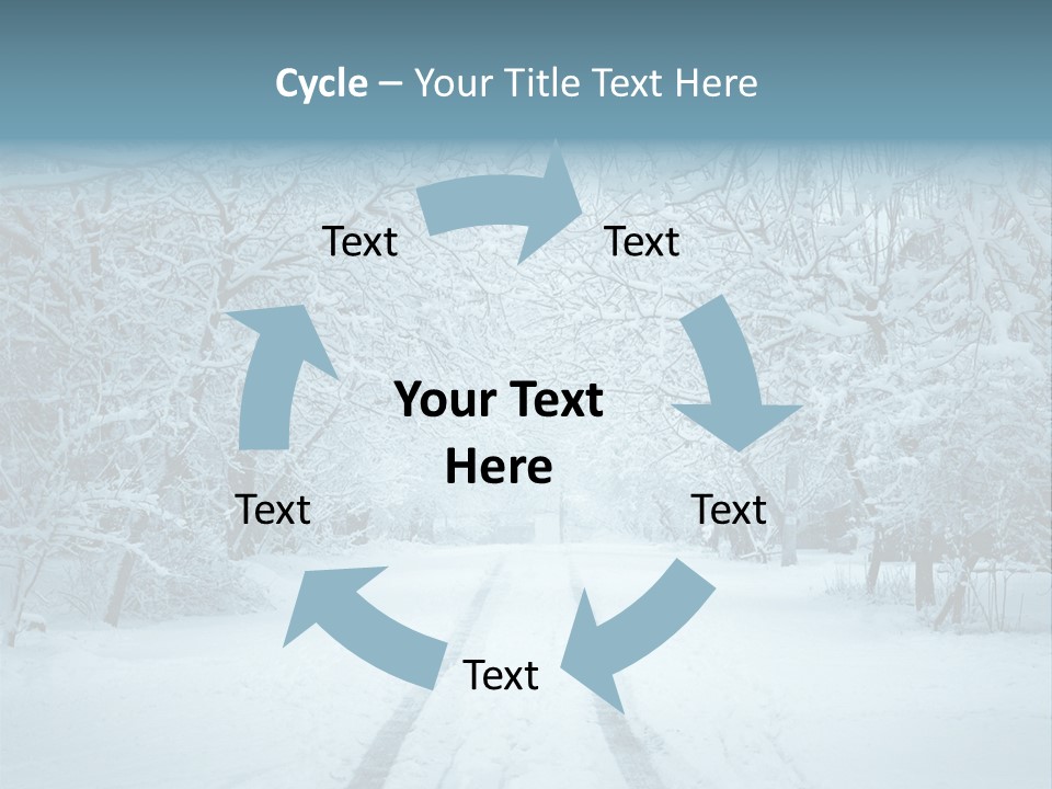 Branch Nature Overcast PowerPoint Template