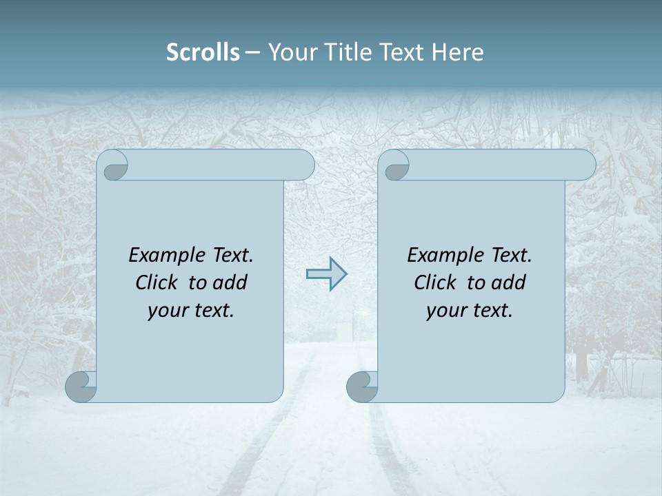 Branch Nature Overcast PowerPoint Template