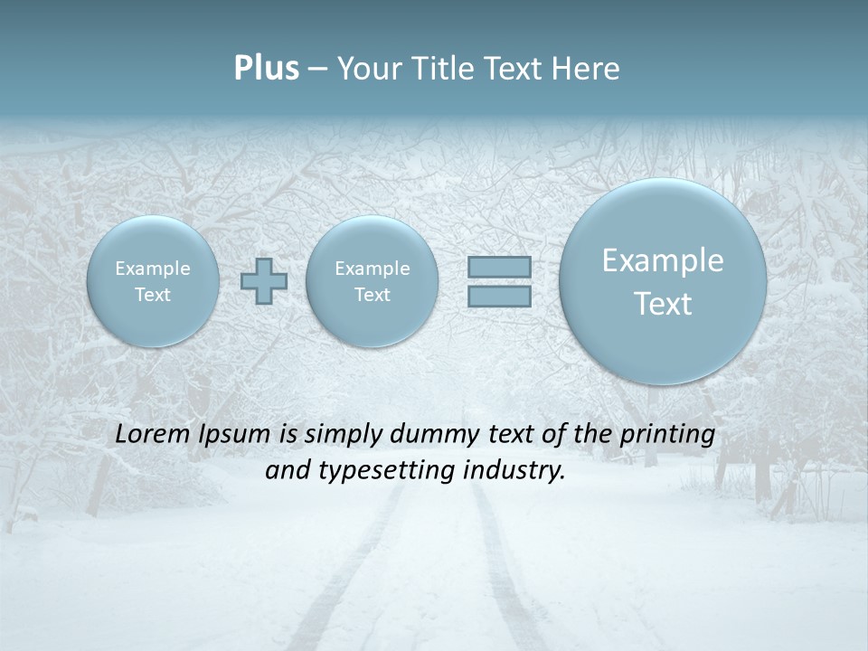 Branch Nature Overcast PowerPoint Template