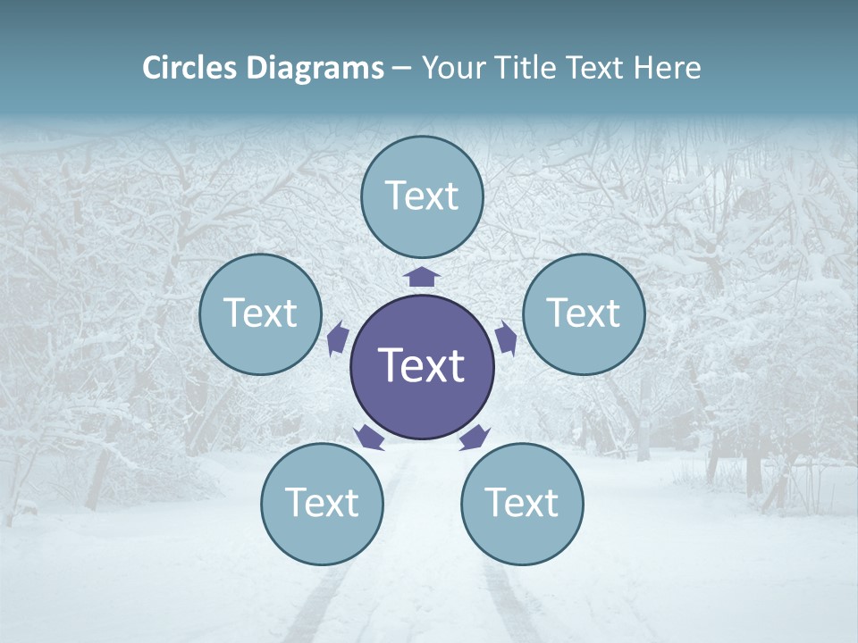 Branch Nature Overcast PowerPoint Template