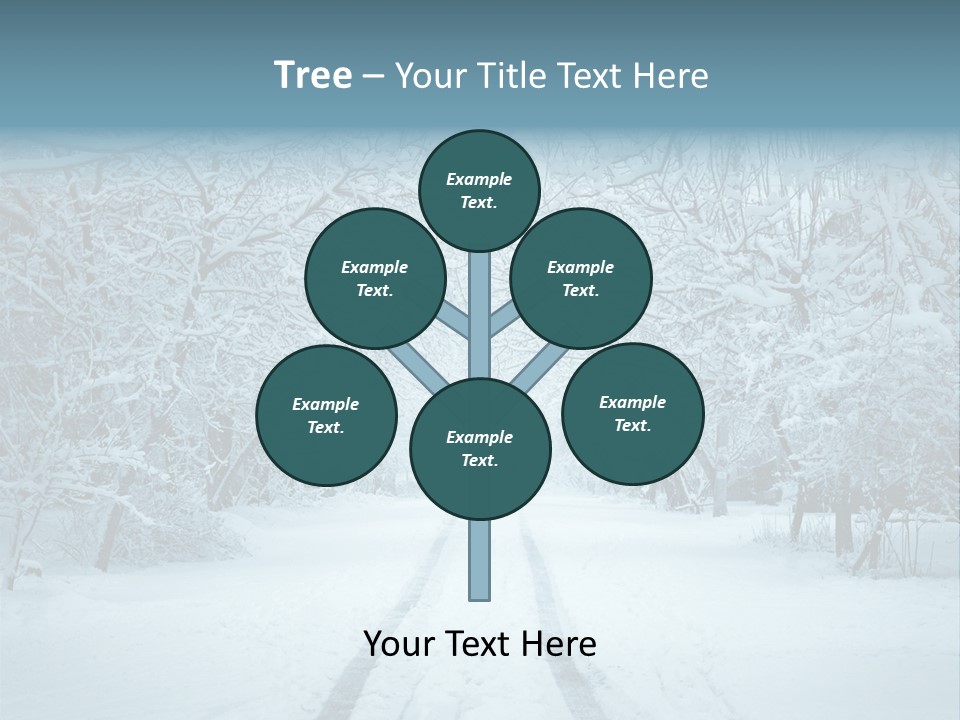 Branch Nature Overcast PowerPoint Template