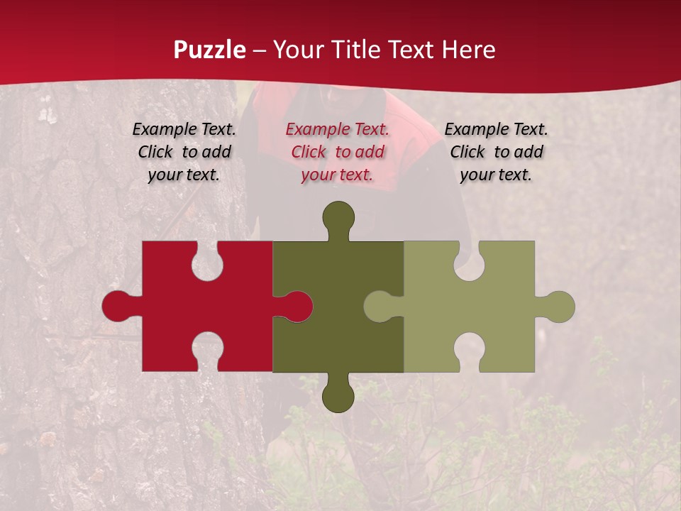 Preparation Trunk Person PowerPoint Template