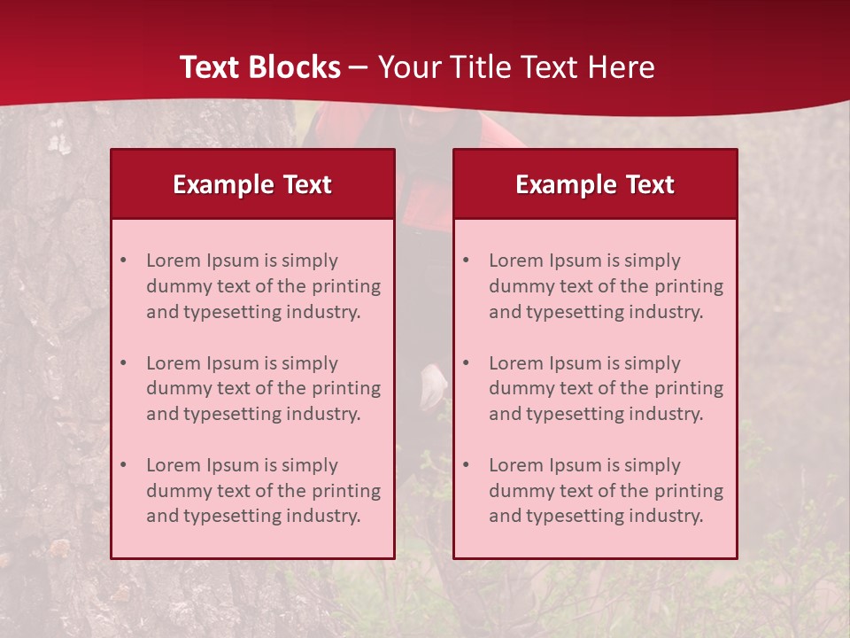 Preparation Trunk Person PowerPoint Template