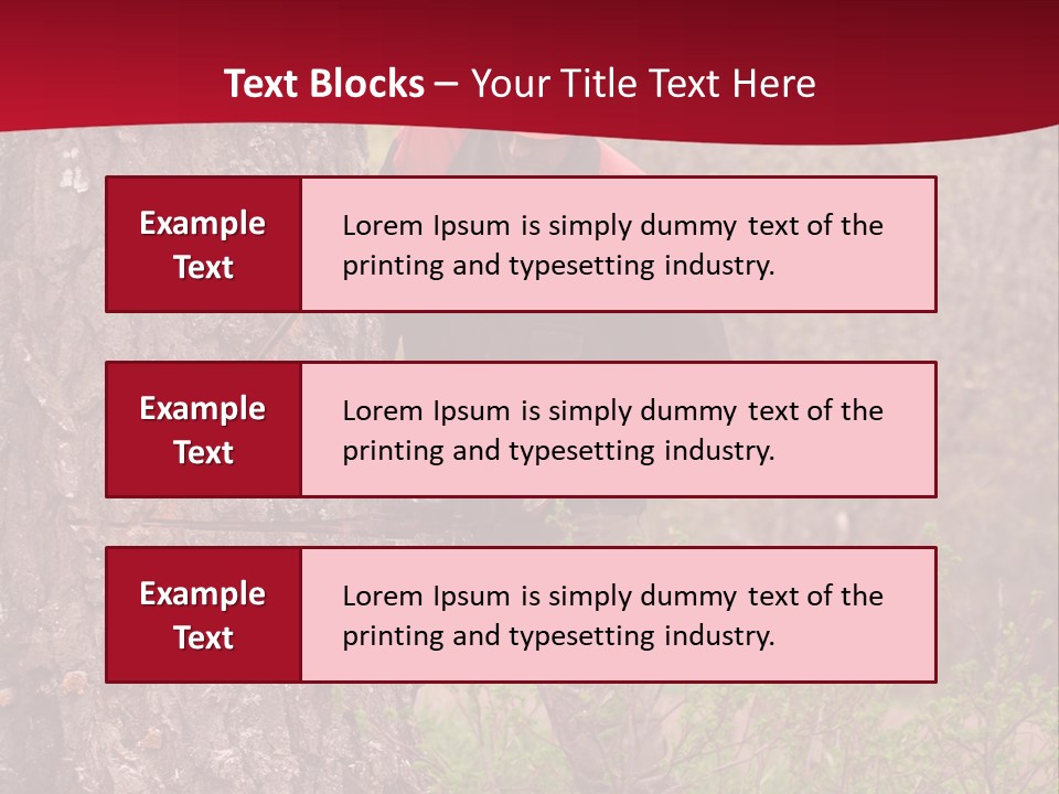Preparation Trunk Person PowerPoint Template