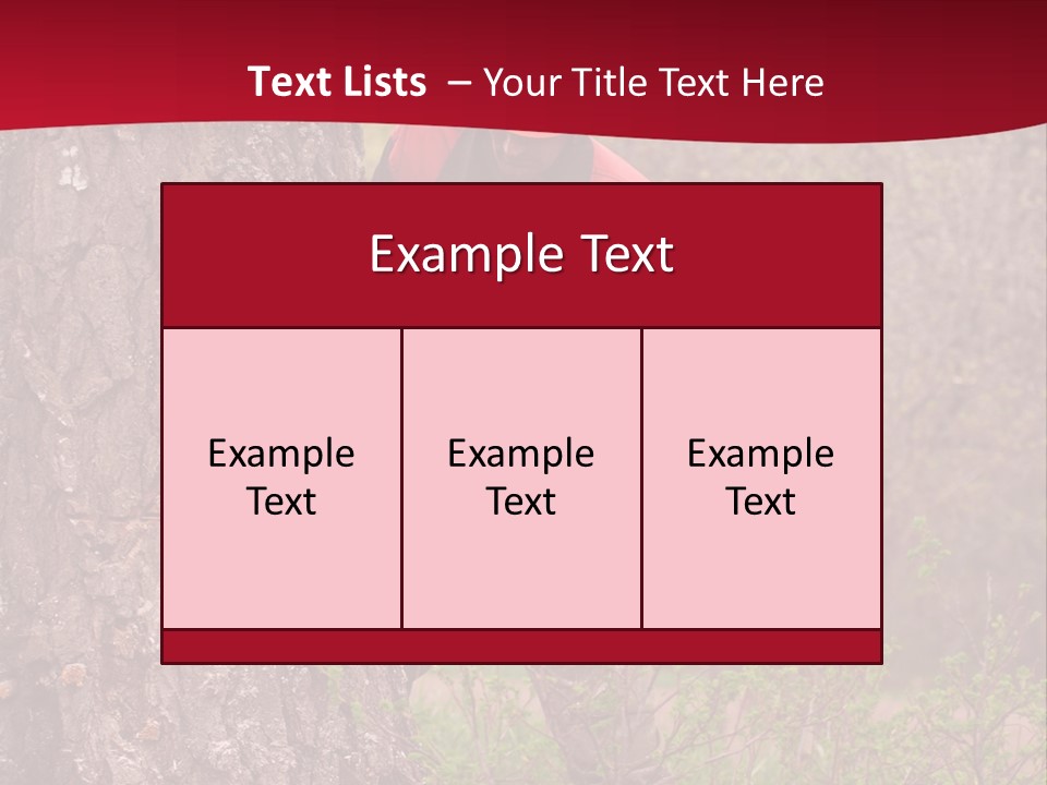 Preparation Trunk Person PowerPoint Template