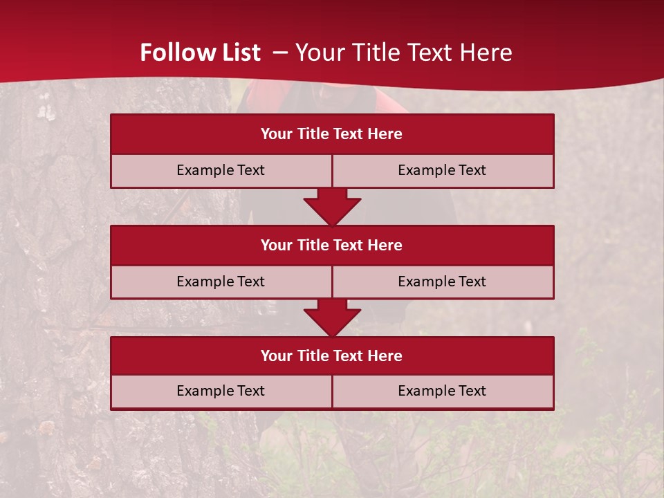 Preparation Trunk Person PowerPoint Template