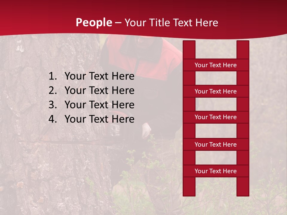 Preparation Trunk Person PowerPoint Template