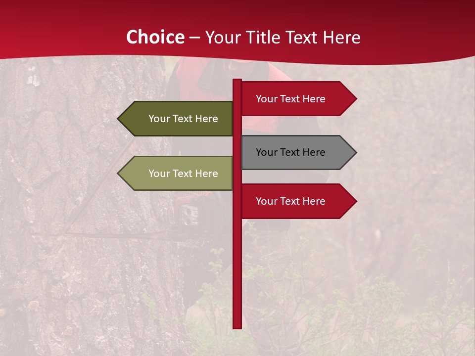 Preparation Trunk Person PowerPoint Template
