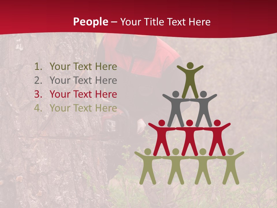 Preparation Trunk Person PowerPoint Template