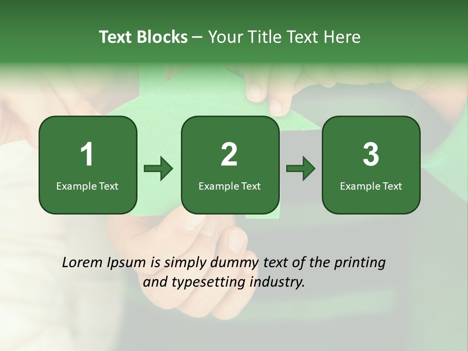 House Love Rent PowerPoint Template