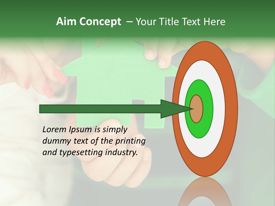 House Love Rent PowerPoint Template