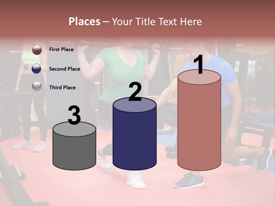 Young Leg Excercise Sport PowerPoint Template