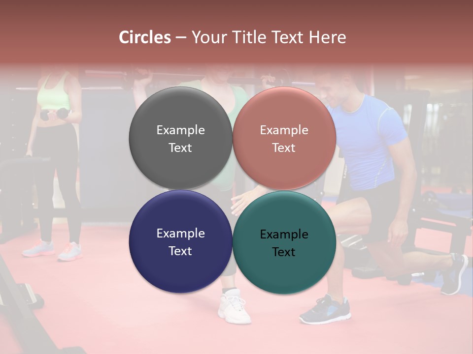Young Leg Excercise Sport PowerPoint Template